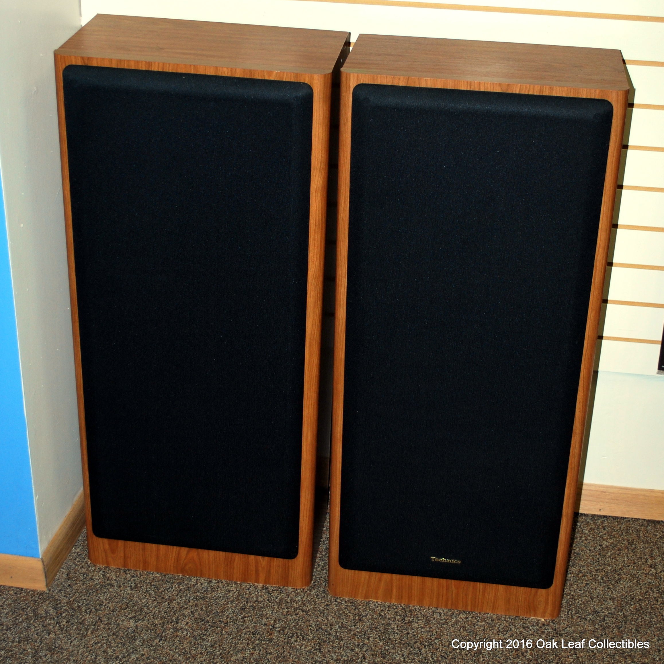 TECHNICS SBA51 3 WAY SPEAKER SYSTEM 200 W TESTED Work Well! eBay