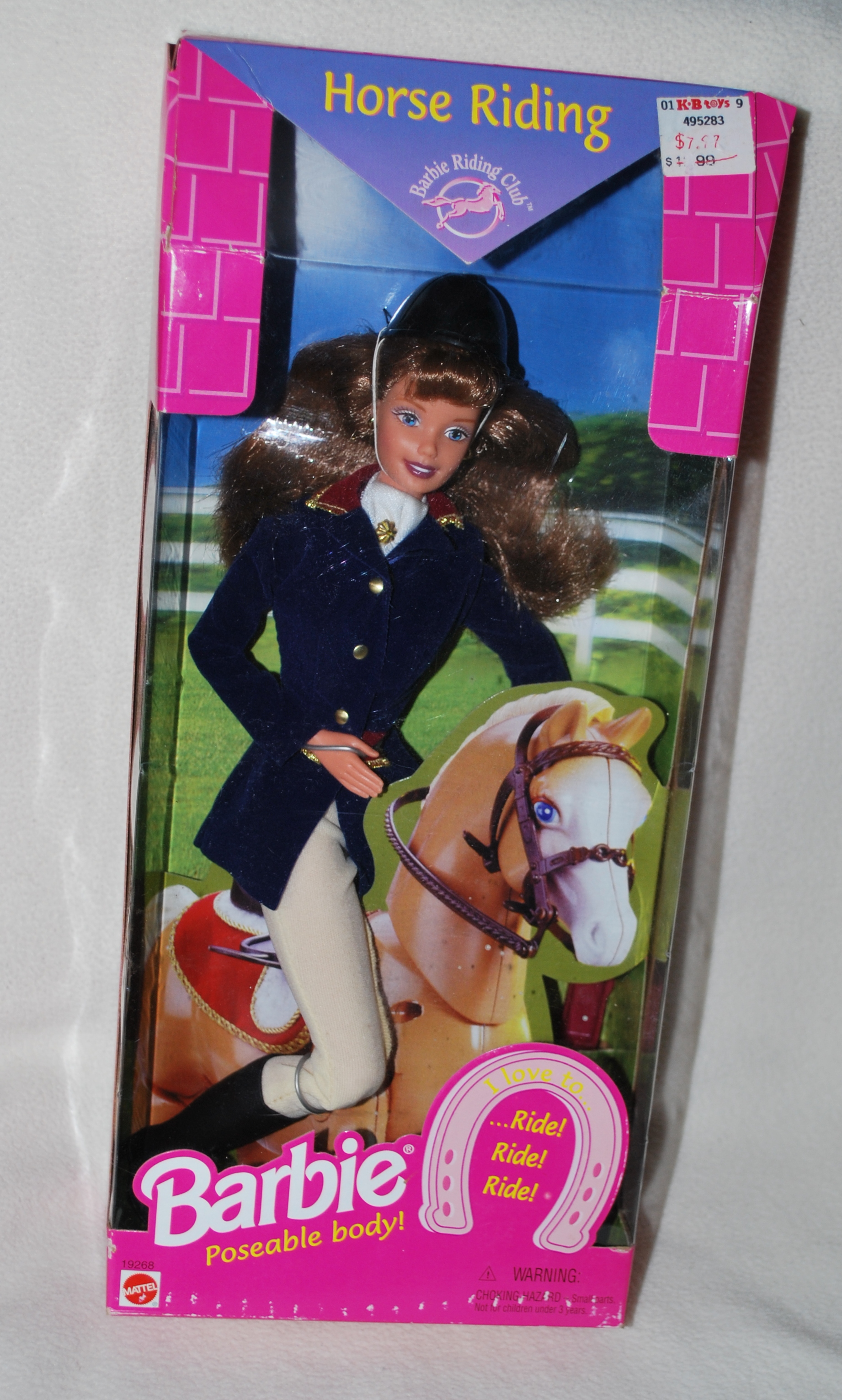 horse riding barbie