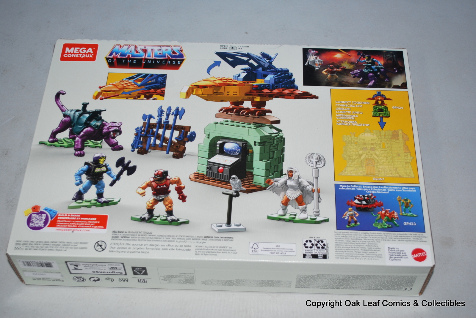panthor at point dread mega construx masters of the universe set