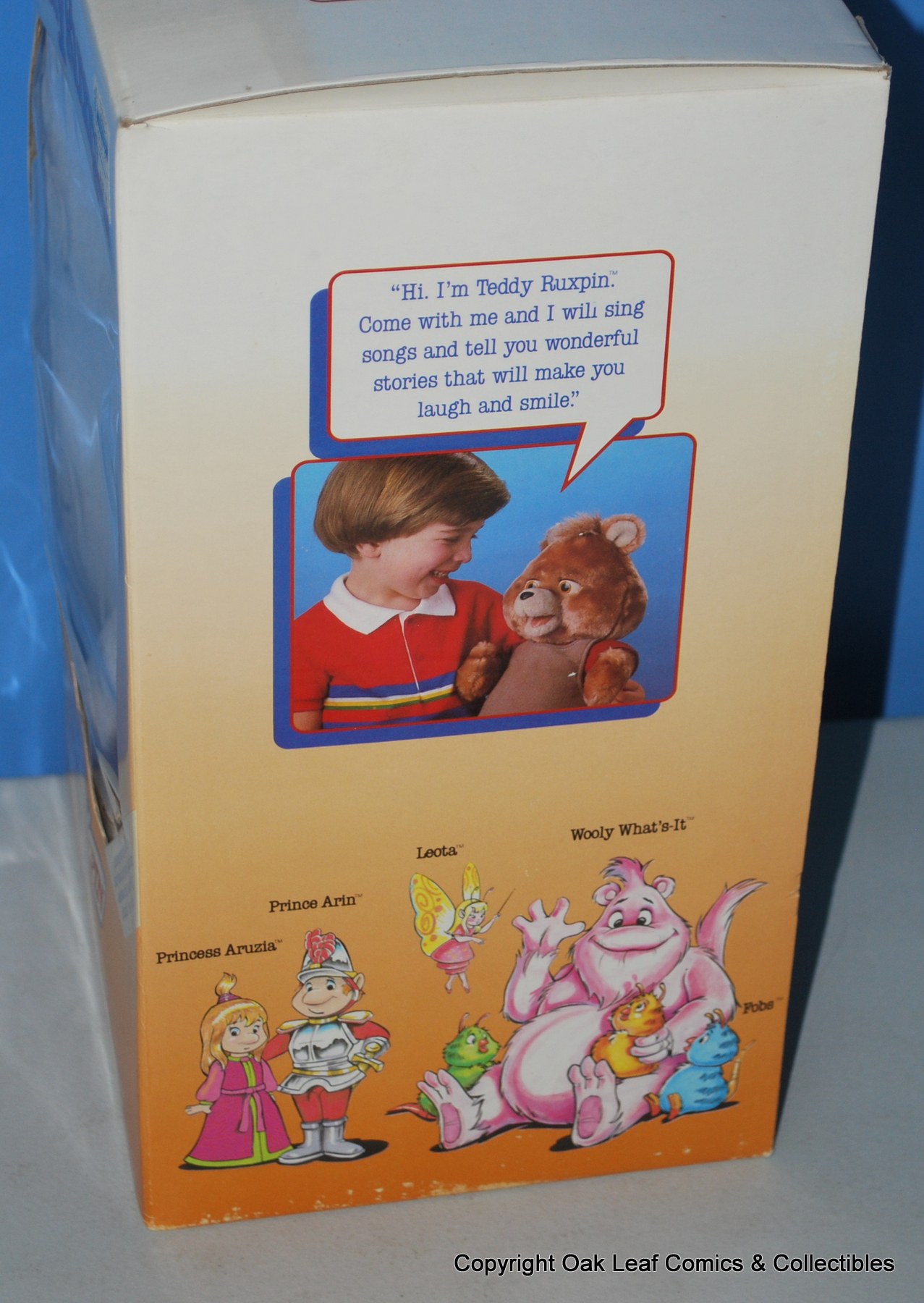 teddy ruxpin in box value