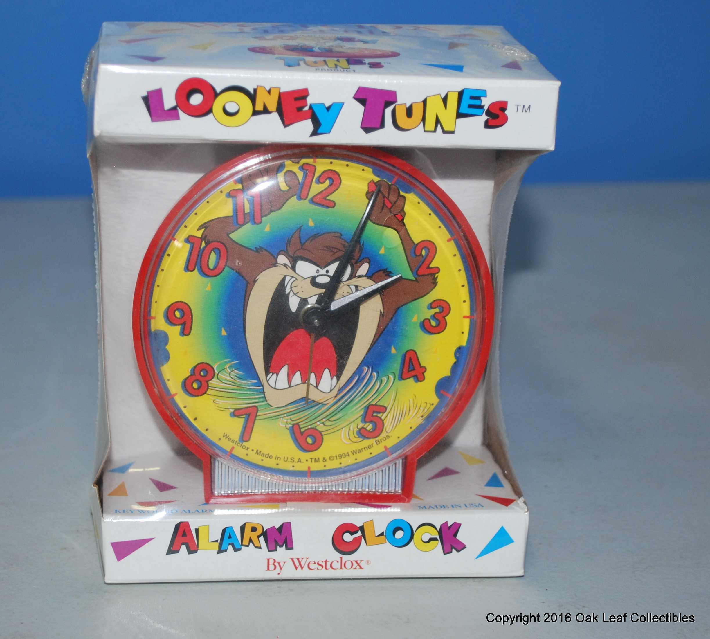 Taz Alarm Clock! NEW SEALED! Westclox! 1994 Looney Tunes eBay