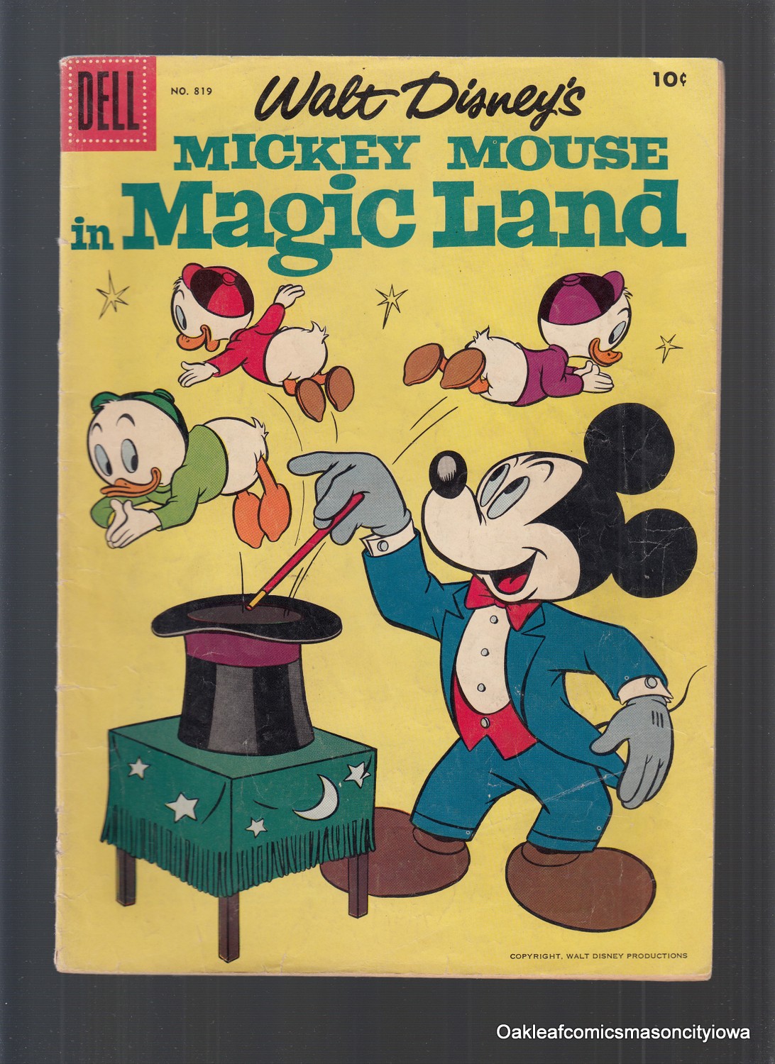Disney Mickey Mouse in Magic Land Dell Comic 1957 #819 VG | eBay