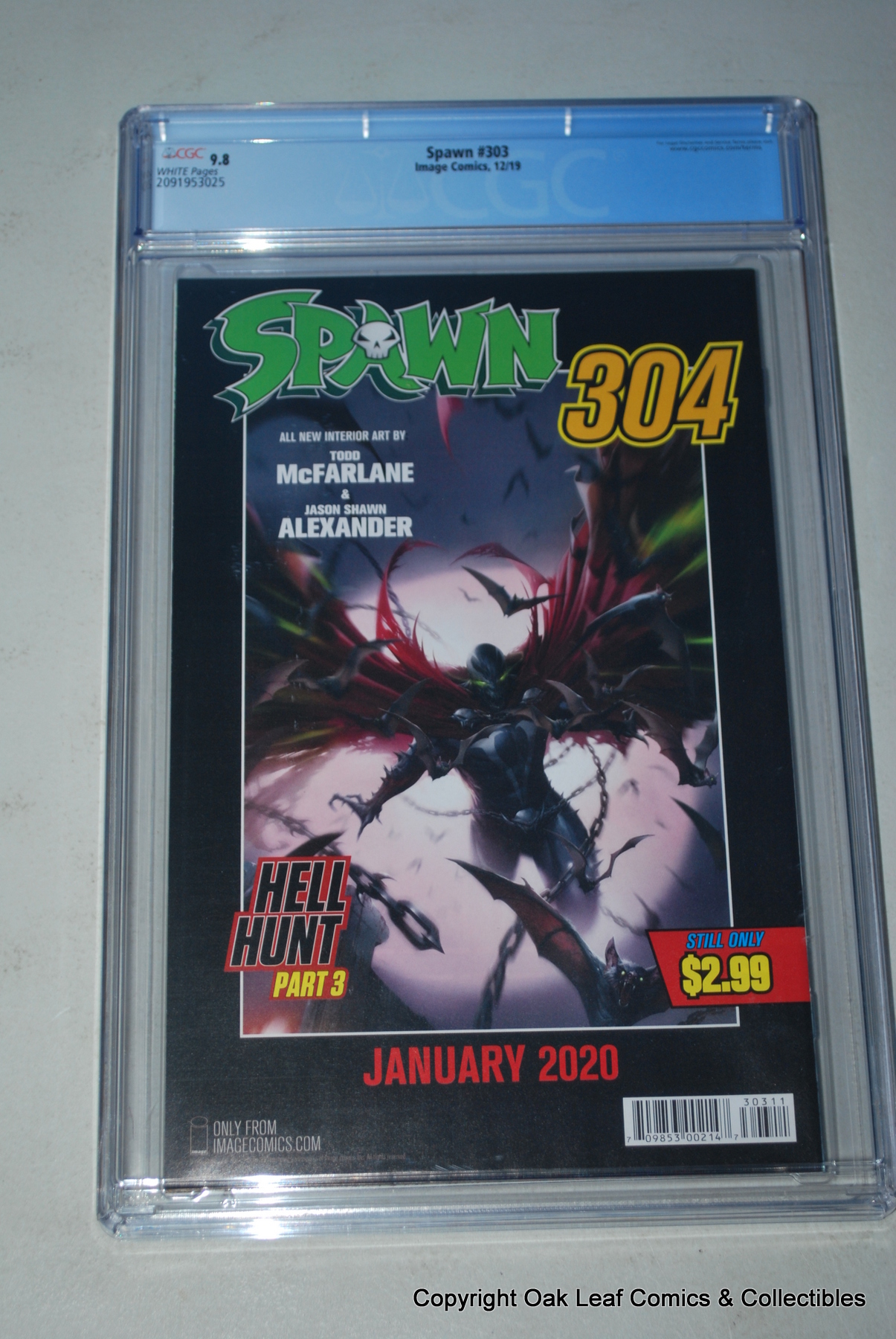 SPAWN #303 COVER A MATTINA NOV 2019 TODD McFARLANE COMIC BOOK NEW 1 2019