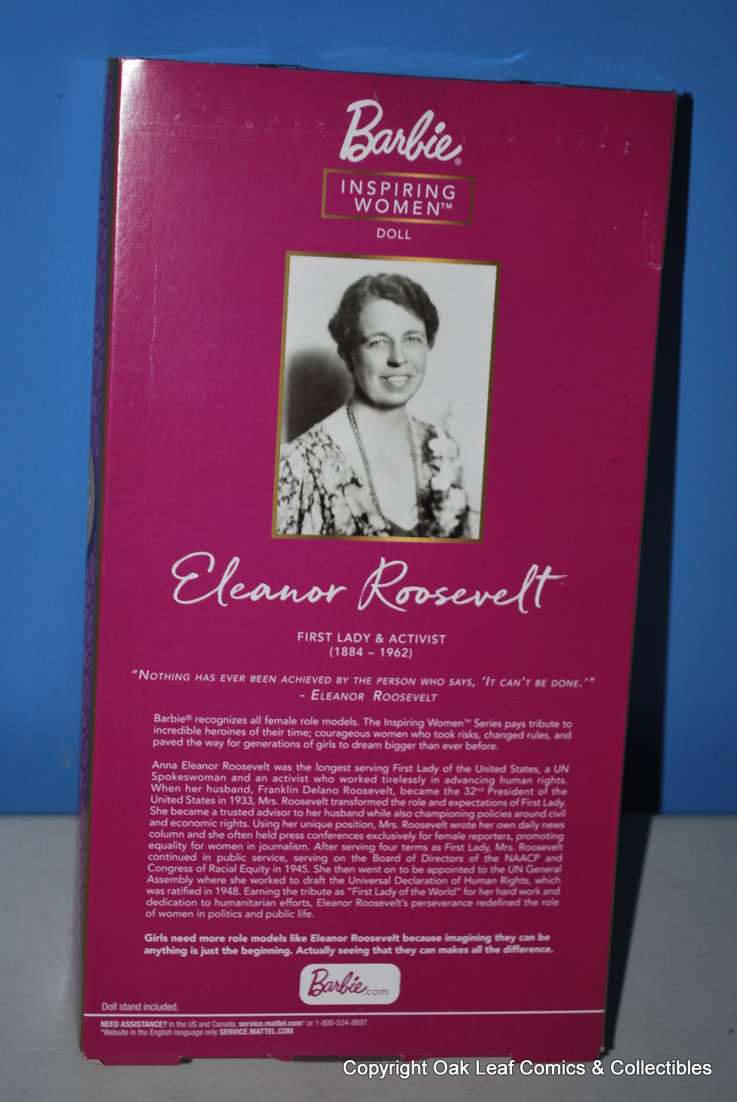 eleanor roosevelt barbie for sale