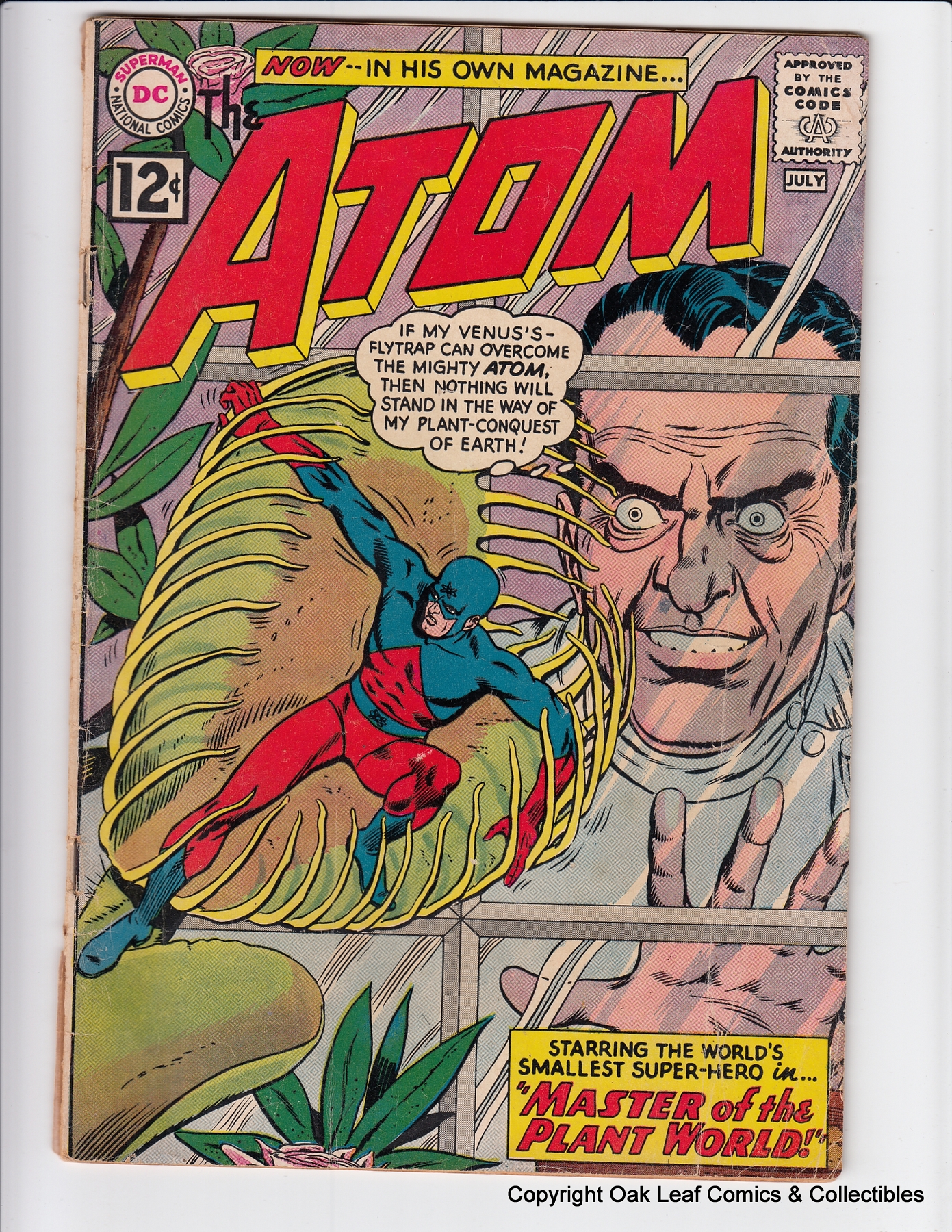 The Atom 1 Dc Comic Book 1962 G Vg Solid Complete 2 Ebay